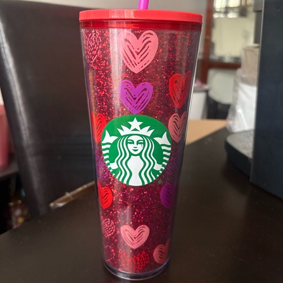 Valentine's Day Starbucks Tumbler - Picture 1 of 1